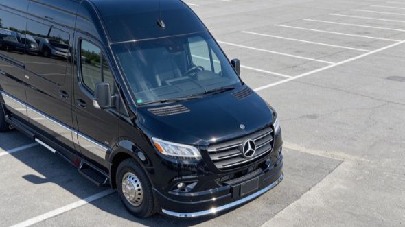 cleveland sporting event sprinter van rental