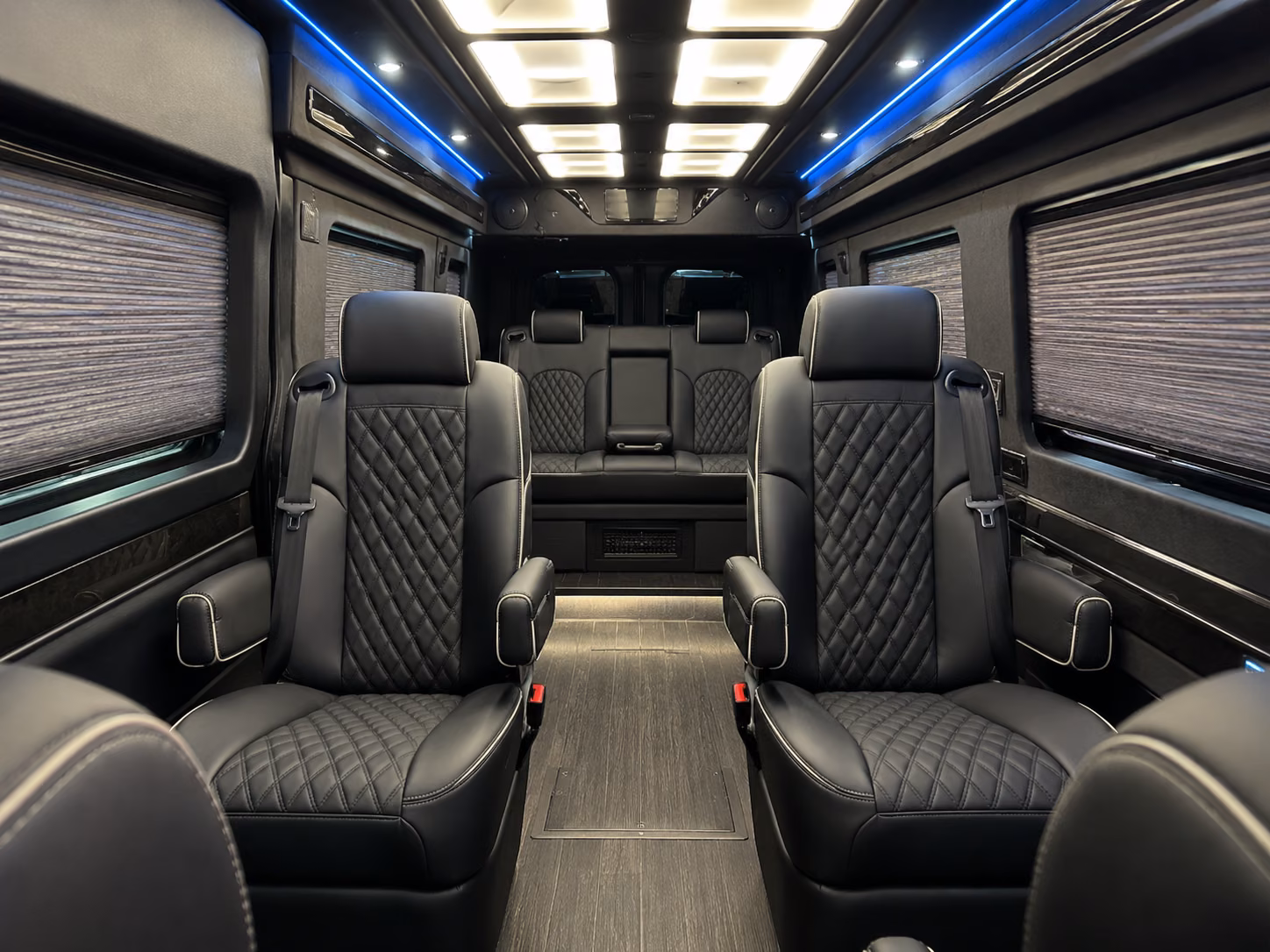cleveland 15 passenger sprinter van inside