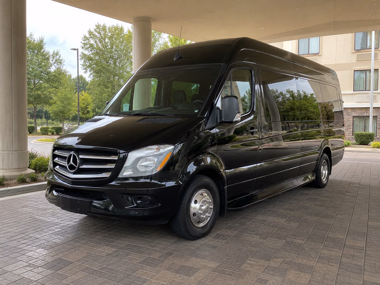 cleveland wedding sprinter van rental
