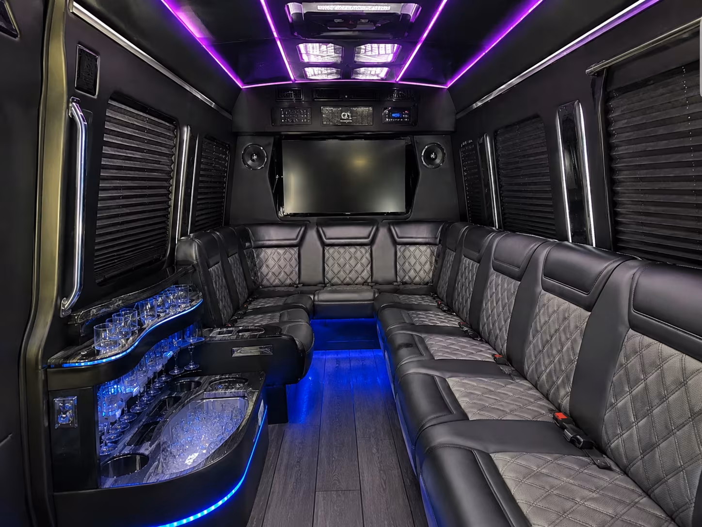 sprinter limousine inside